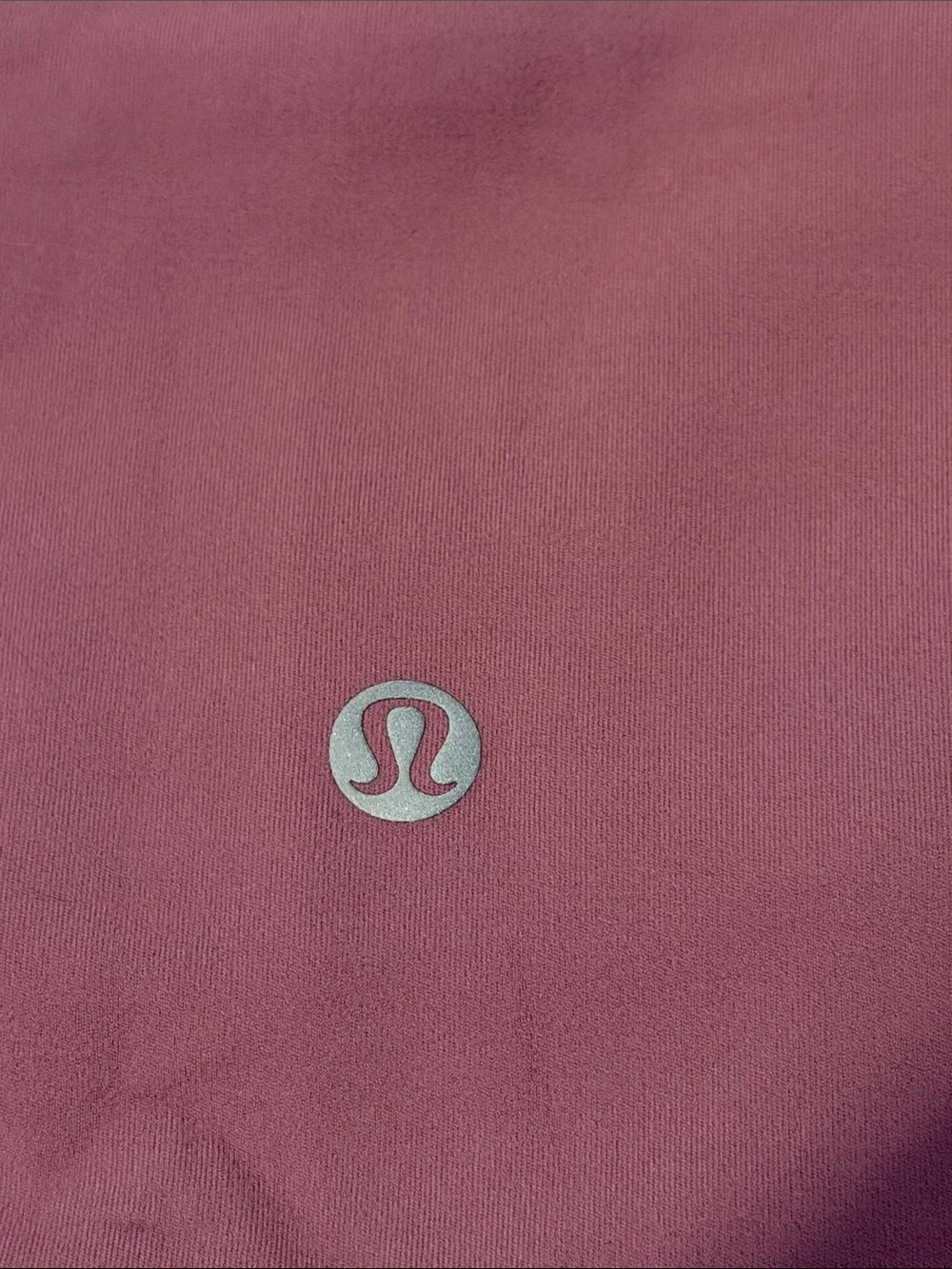 lululemon athletica mauve high-waist leggings with side pockets